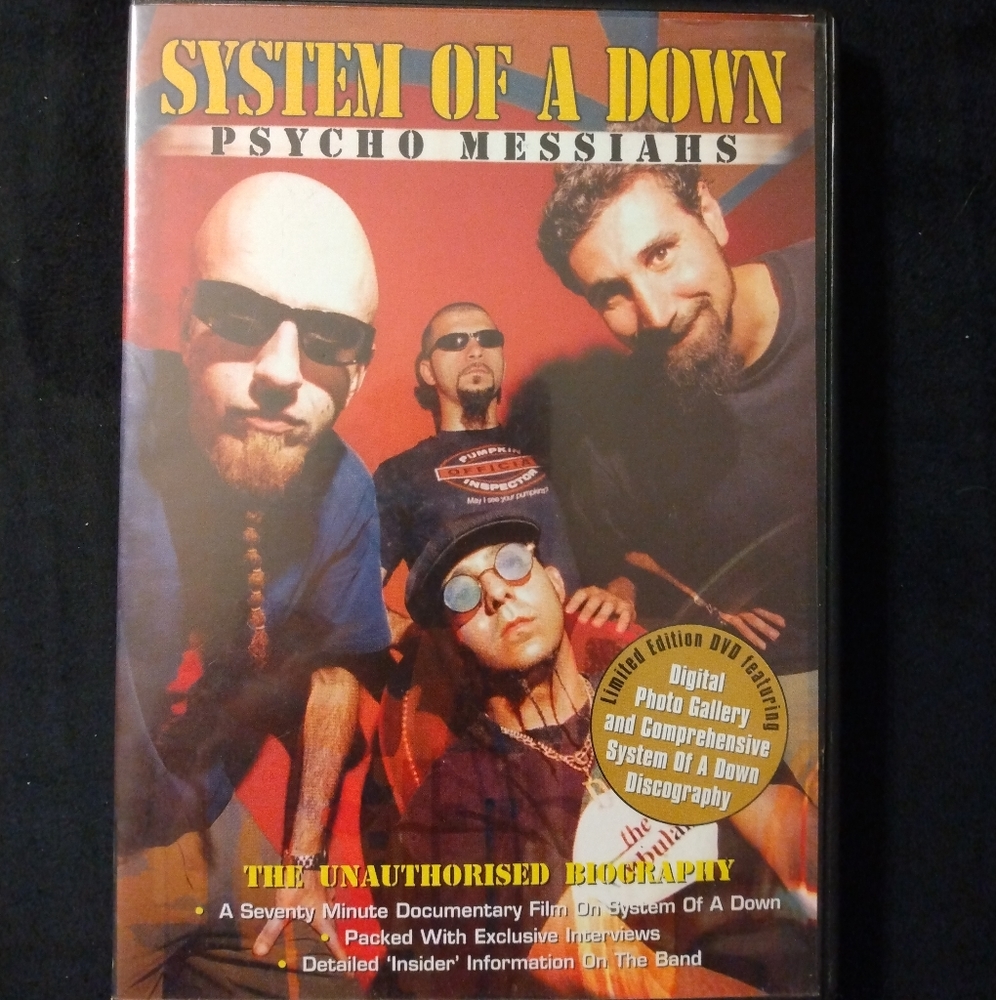 System of a Down Psycho Messiahs DVD